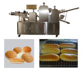 Máquina dobro da fabricação de massa do pão dos rolos para a linha de produção da padaria do cachorro quente
