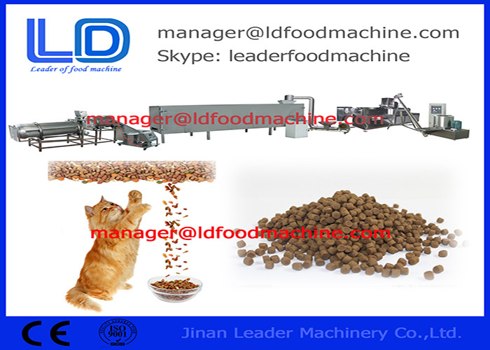 linha de processamento dos alimentos para animais de estimação de pássaro de 380v 50Hz para plantas de alimento animal