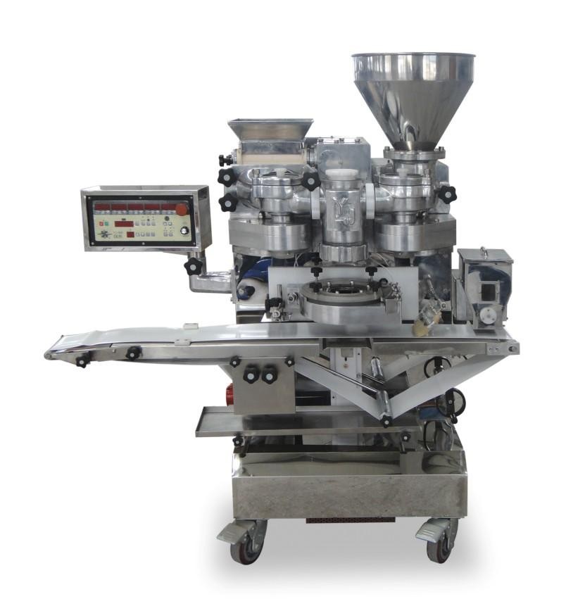 As máquinas Encrusting do pão do gengibre secam ou molham o profissional de enchimento