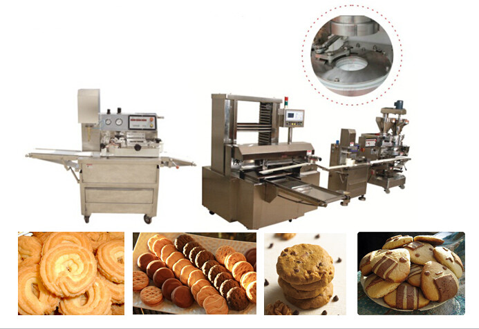 Linha de produção máquina Encrusting do biscoito
